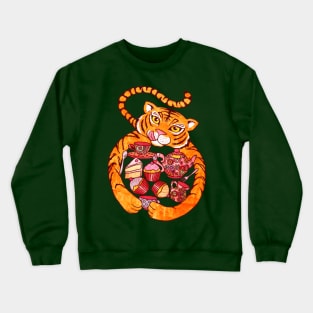 The Tiger Who Came To Tee Crewneck Sweatshirt